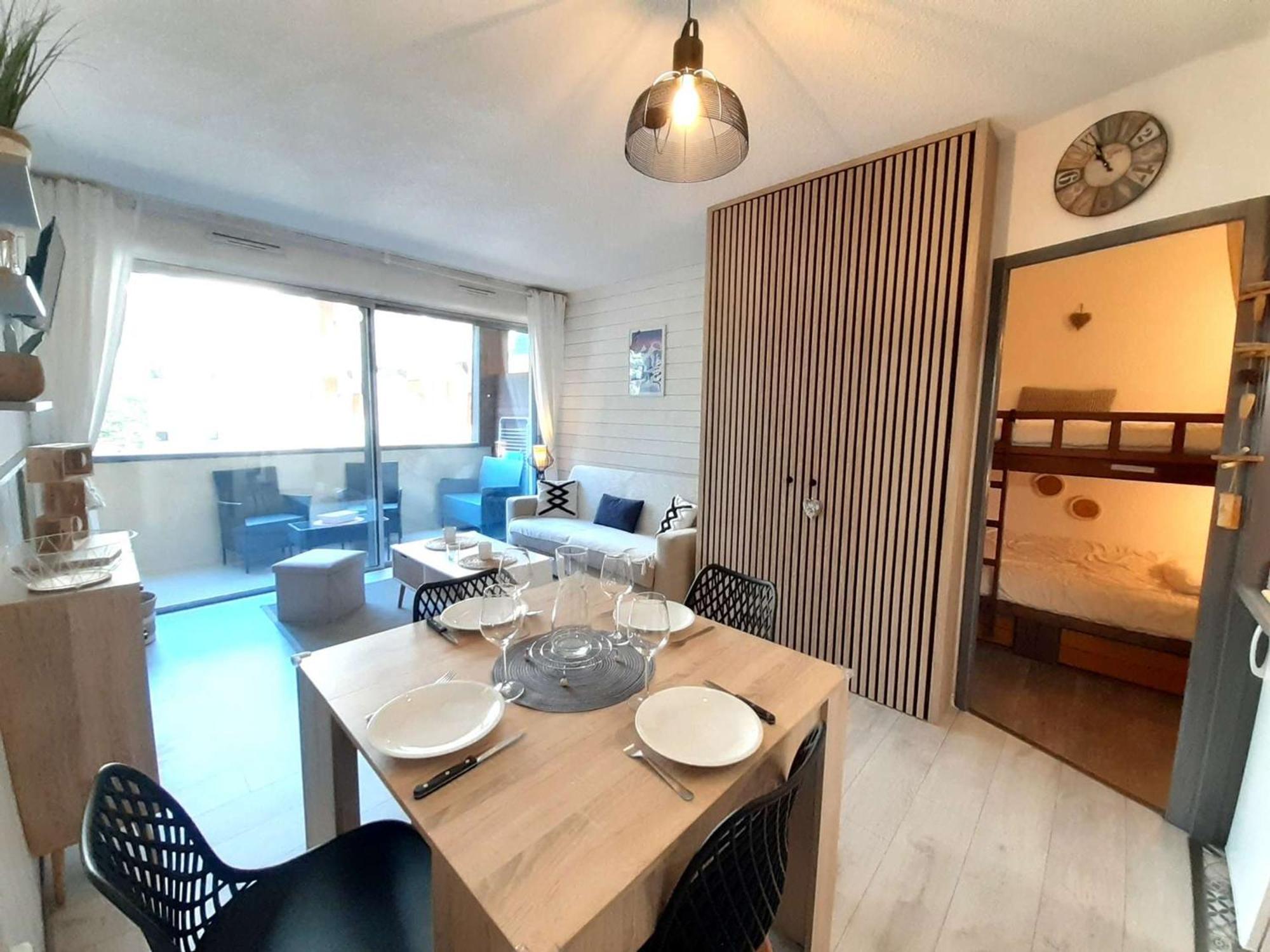 Confort 4 Pers, Balcon Sud-ouest, Wifi, Ascenseur, Stationnement - St-lary-soulan - Fr-1-457-343 Apartment *
