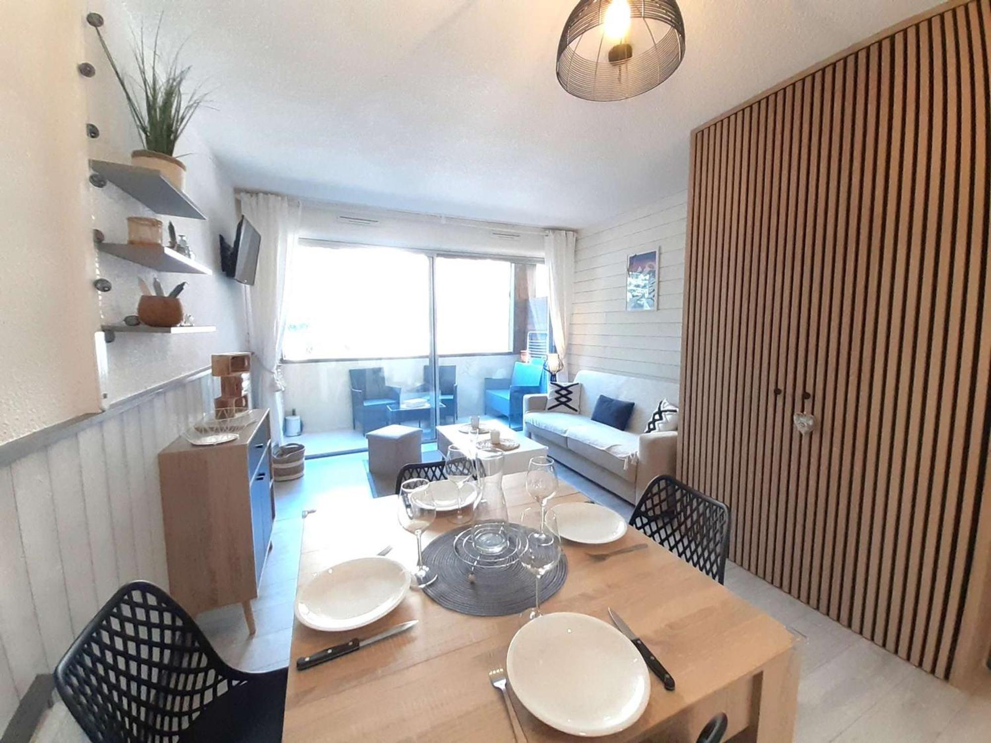 Confort 4 Pers, Balcon Sud-ouest, Wifi, Ascenseur, Stationnement - St-lary-soulan - Fr-1-457-343 Apartment *