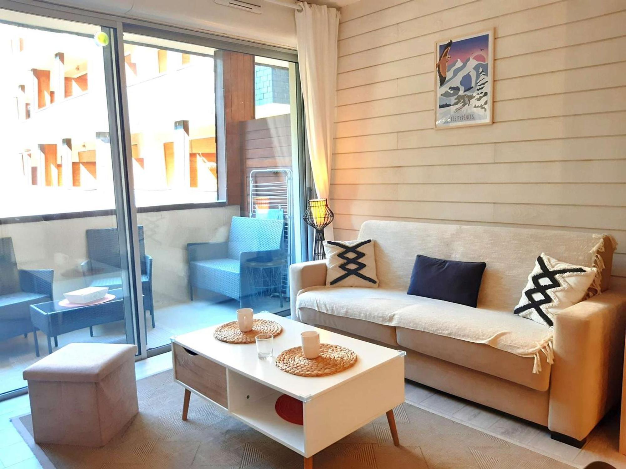 Confort 4 Pers, Balcon Sud-ouest, Wifi, Ascenseur, Stationnement - St-lary-soulan - Fr-1-457-343 *