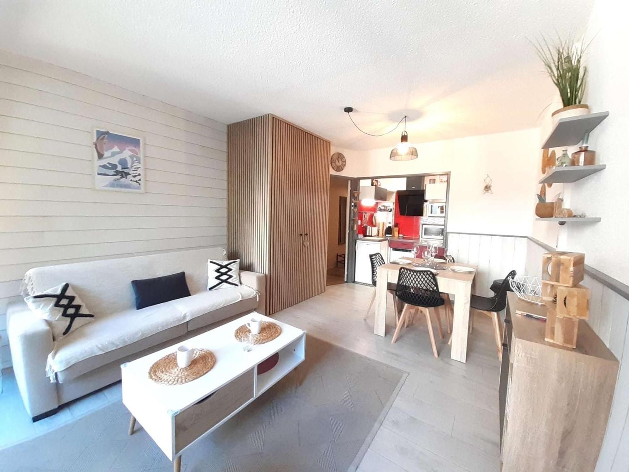 Apartment Confort 4 Pers, Balcon Sud-ouest, Wifi, Ascenseur, Stationnement - St-lary-soulan - Fr-1-457-343